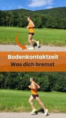 🛑 Wenn du zu lange am Boden klebst, ist deine Bodenkontaktzeit zu hoch.  Eine…
