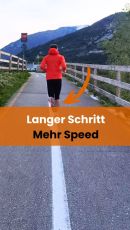 Langer Schritt für mehr Speed! 🛑  Wenn Du den Schritt nach vorne lang machst w…