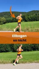 💥 Lauftechnik: Der Ellbogen-Mythos 🛑  Der Tipp, den Ellbogen „spitz“ zu halte…